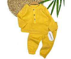 Set muselină 2 piese pentru bebe