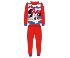Pyžamo fleecové Minnie červené