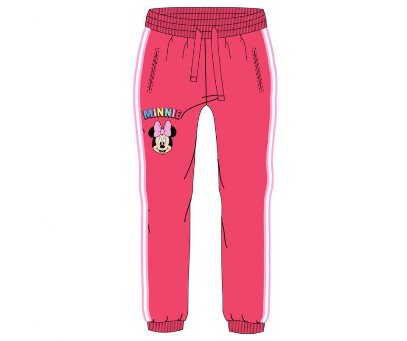 Pantaloni per bambini Minnie rosa