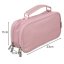 Astuccio rosa doppio scomparto