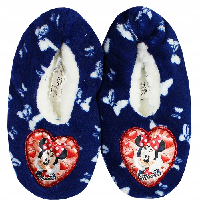 Papuci de casă Minnie blu 31/32
