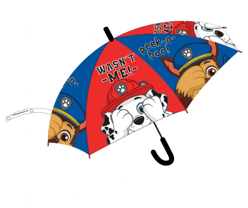 Detský dáždnik vystreľovacia Paw Patrol