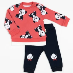 Kojenecká tepláková souprava Panda 74