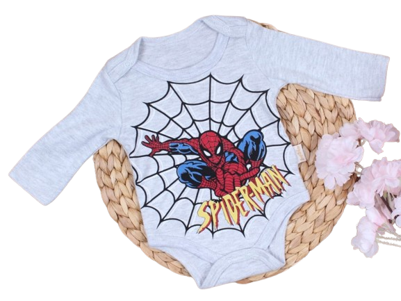 Body per bambini Spiderman - Taglia: 80 cm