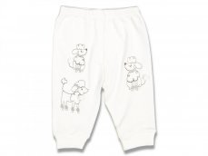 Pantaloni neonati Cucciolo bianco