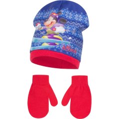 Căciulă pentru copii Mickey Mouse rosu 50