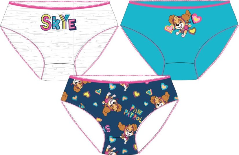 Dívčí kalhotky Skye 3 pack