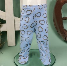 Pantaloni cu botosei Penguin blu 68