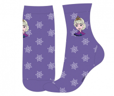 Ponožky Frozen fialové