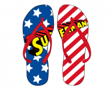 Papuci flip-flops pentru băieti Spiderman