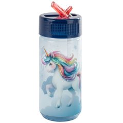 Láhev na pití Jednorožec 330 ml s výklopným pítkem