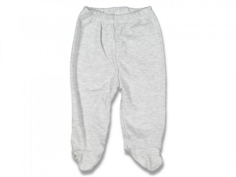 Pantaloni da neonati grigio 56