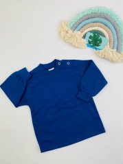 Tricou pentru bebelusi navy Baby