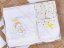 Set 5 pezzi nascita Bear bianco-giallo, taglia 56