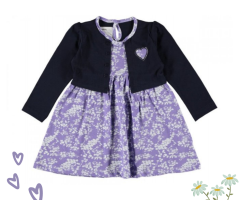 Rochie cu bolero pentru fete Heart 104
