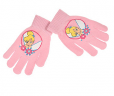Dievčenské rukavice Zvonilka růžové