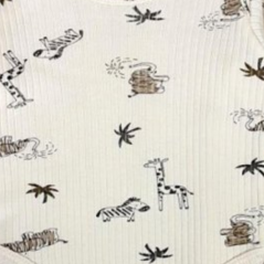 Set pentru copii din 2 piese – body și pantaloni Zebra