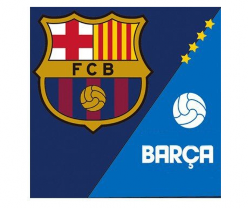 Prosop de față FC Barcelona 30 x 30 cm