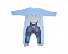 Salopetă pentru copii Elefantel blue