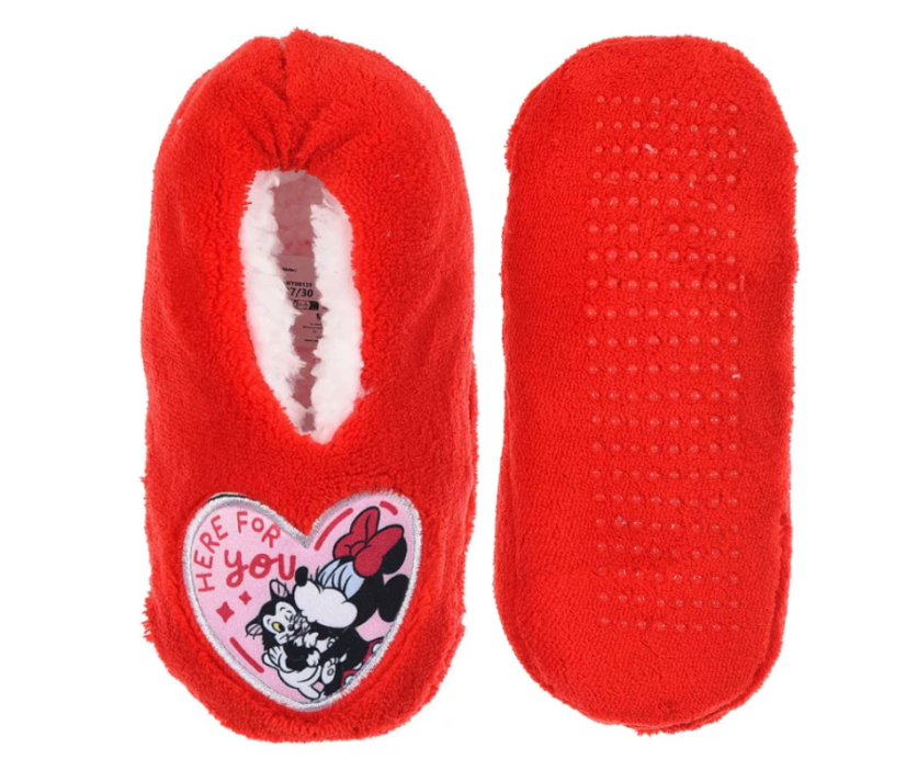 Minnie Pantofole roso