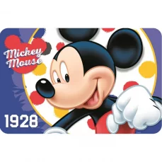 Dětské plastové prostírání Mickey Mouse