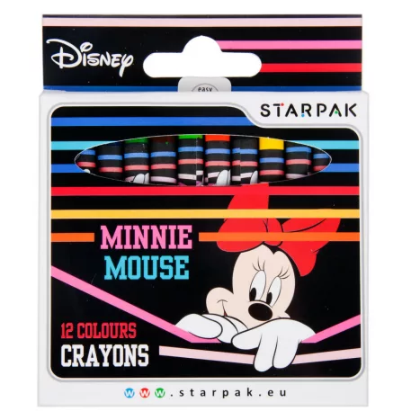 Creioane colorate Minnie 12 buc