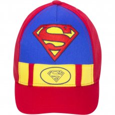 Chlapčenská šiltovka červená Superman 48