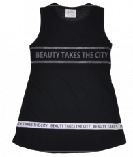 Dívčí šaty s krátkým rukávem City 92