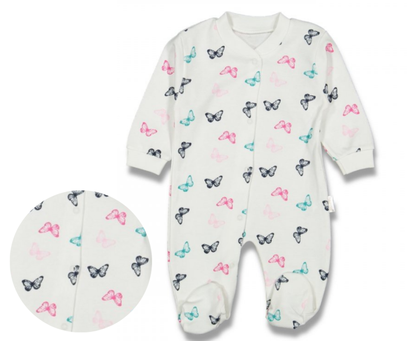 Tuta per neonati Butterfly