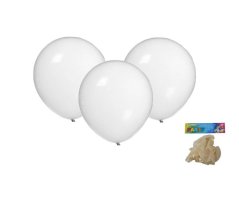 Balónky transparentní, 30 cm – sada 10 ks