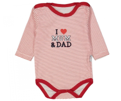 Body pentru bebelusi I Love Mum & Dad