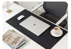 Suport XXL pentru mouse și tastatură 90×45 cm – negru