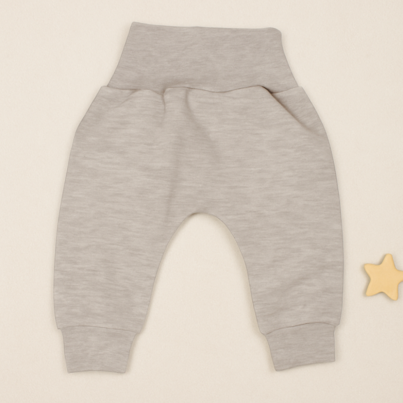 Pantaloni neonato Baby grigio - Taglia: 56