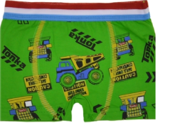 Boxer per ragazzi 116/122 verde