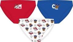 3 pack slip per ragazzi Paw Patrol 116/122
