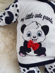 3 dielna dojčenská súprava Panda 56