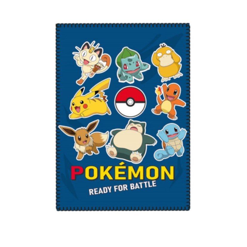 Deka fleecová Pokemon 100×140 cm