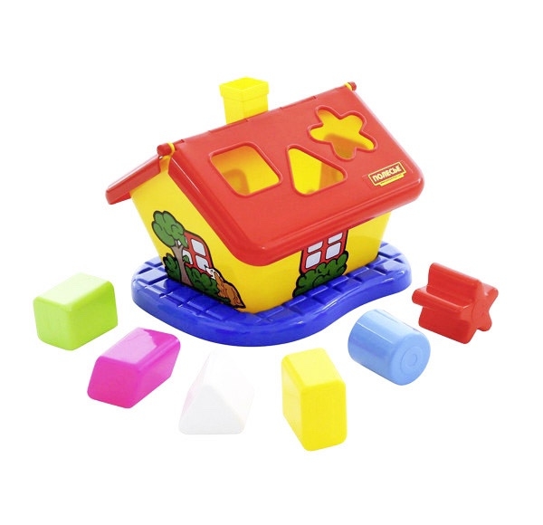 Gioco giocattolo casetta casa con forme