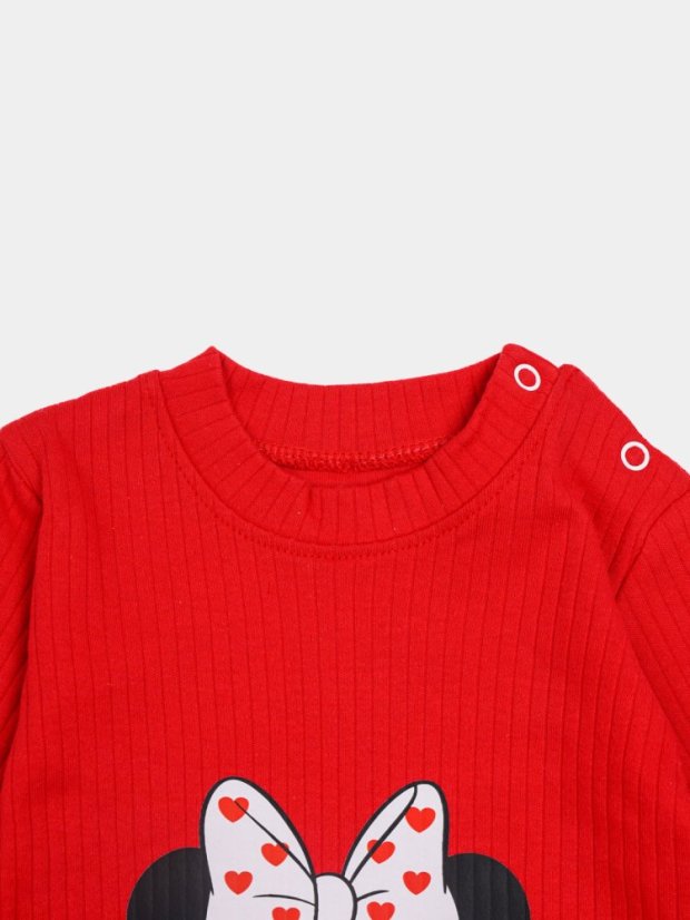 Completo per bambina – body, felpa con cappuccio e pantaloni Minnie
