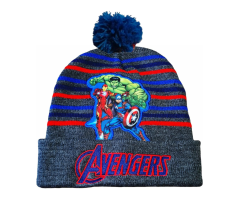Čiapka Avengers tm.šedá 52/54