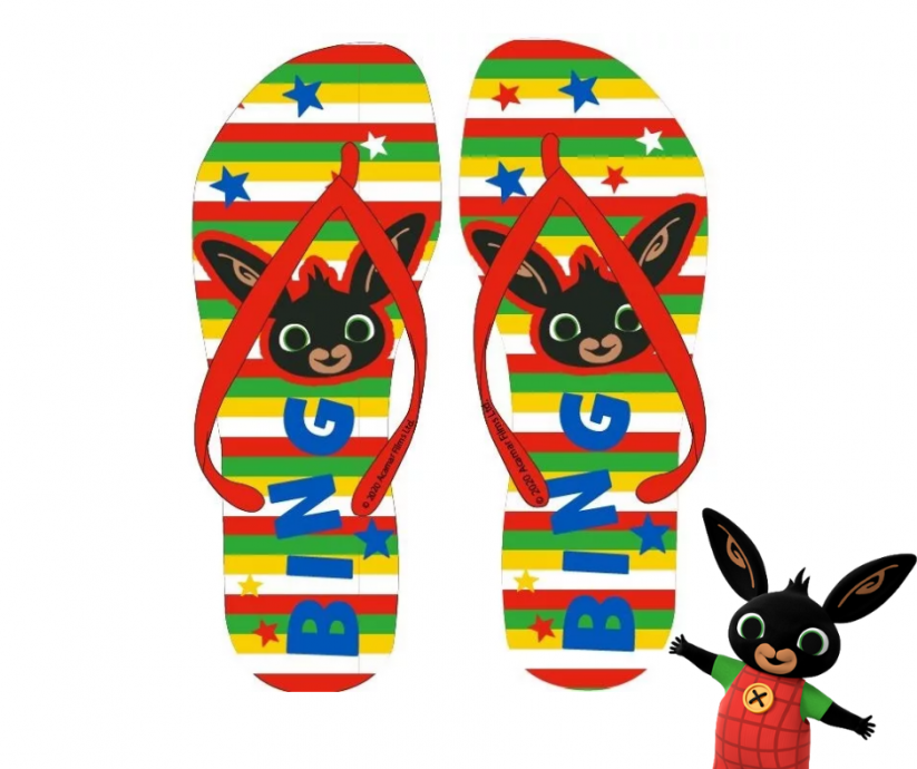 Papuci de vară pentru copii - flip-flops Bing