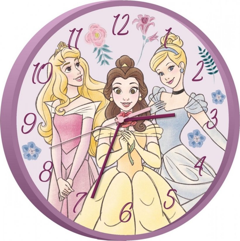 Orologio da parete Princess 25 cm