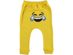 Pantaloni din bumbac pentru copii Emoji