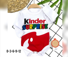 Dojčenské body Kinder Surprise