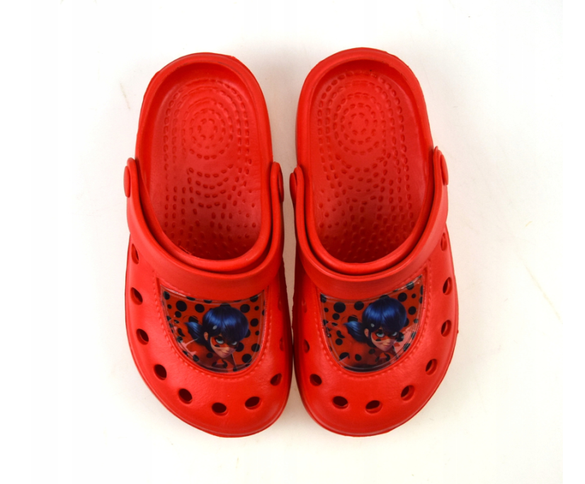 Pantofole per bambini Zoccoli LadyBug - Taglia: 24/25